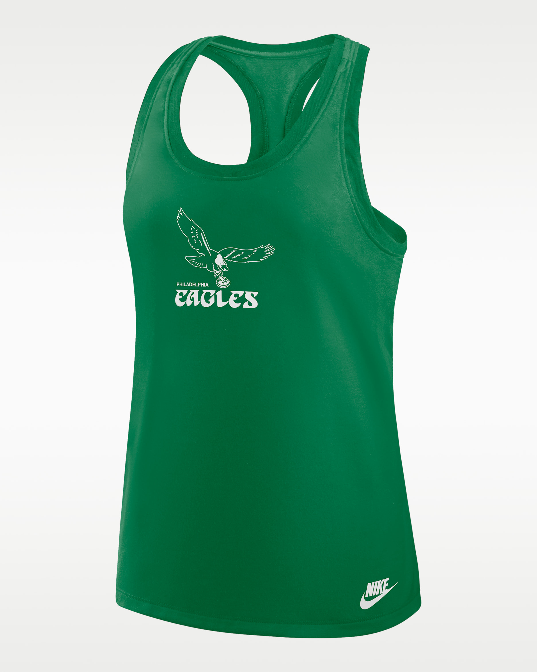Philadelphia Eagles Hurry Up Women's Nike Dri-FIT NFL Racerback